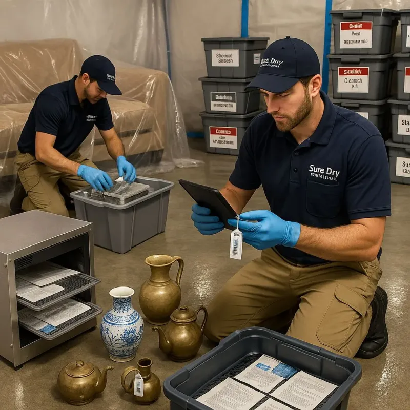 Content Protection and Restoration process in Saddle Brook, NJ