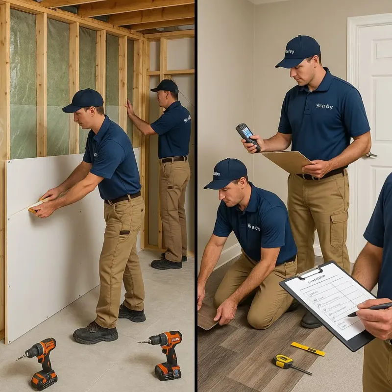 Repairs and Reconstruction process in Saddle Brook, NJ