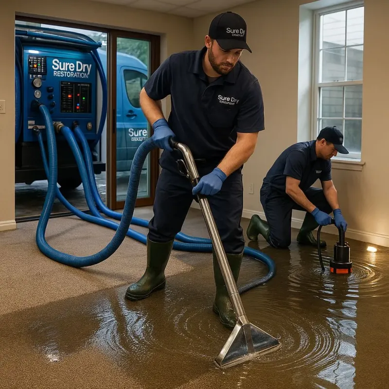 Water Extraction and Removal process in Saddle Brook, NJ